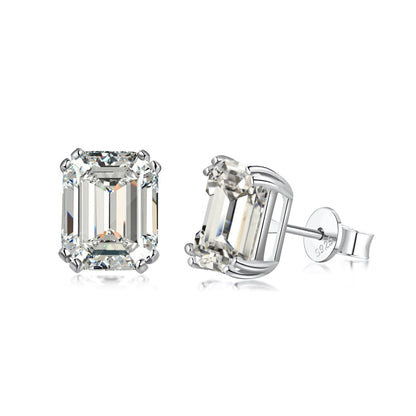 [Okajuri Jewelry]Dazzling Square Shape Earrings