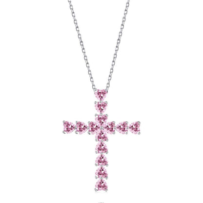[Okajuri Jewelry]Radiant Cross Shape Necklace