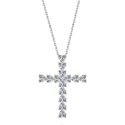[Okajuri Jewelry]Radiant Cross Shape Necklace
