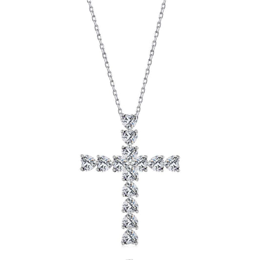 [Okajuri Jewelry]Radiant Cross Shape Necklace