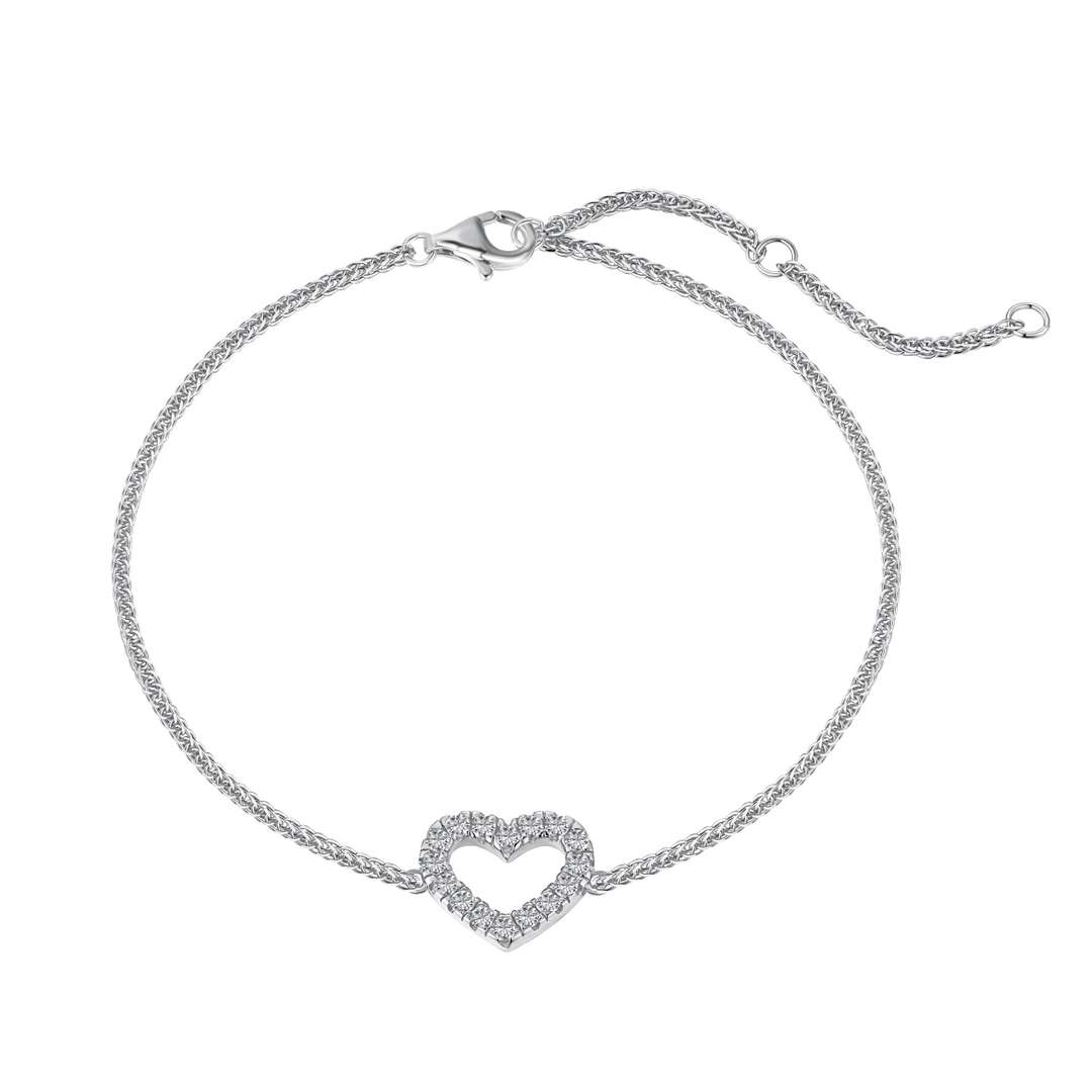 [Okajuri Jewelry]Heart Shape Lover Bracelet