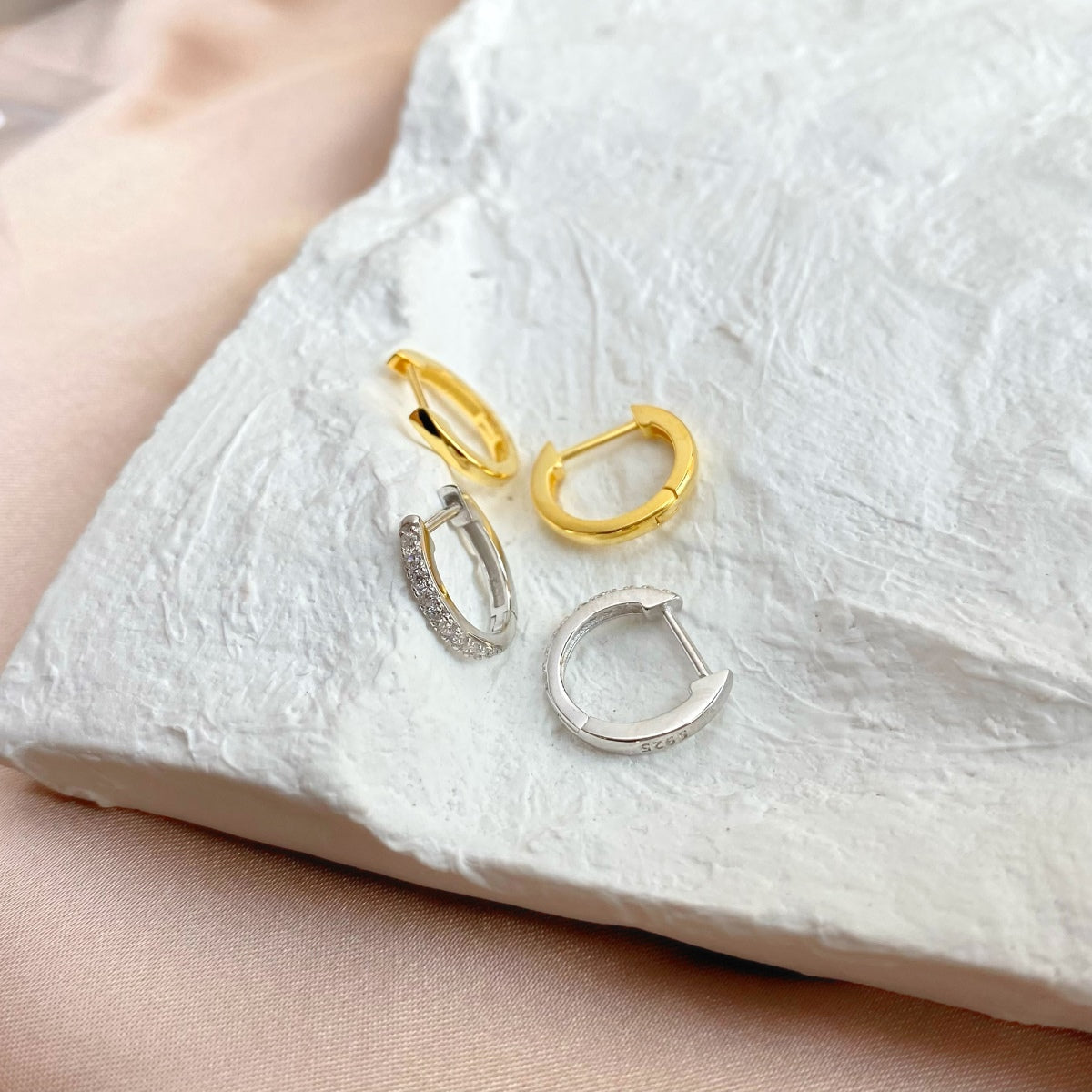 [Okajuri Jewelry]Circle Versatile Earrings