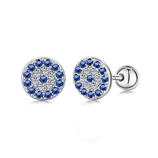 [Okajuri Jewelry]Devil's Eye Ear Bone Nail Earrings