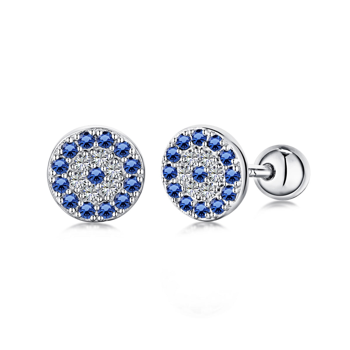 [Okajuri Jewelry]Devil's Eye Ear Bone Nail Earrings