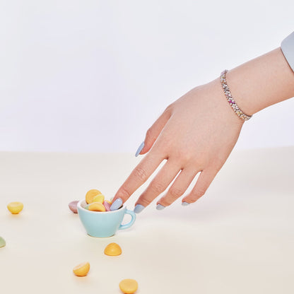 [Okajuri Jewelry]Dazzling Unique Multi Shape Daily Bracelet