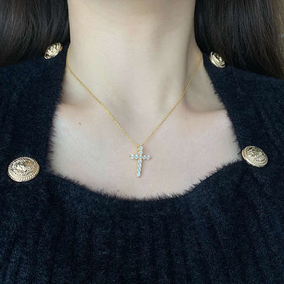 [Okajuri Jewelry]Unique Cross Shape Necklace