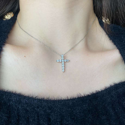 [Okajuri Jewelry]Unique Cross Shape Necklace