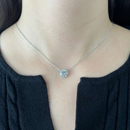 [Okajuri Jewelry]Luxurious Round Cut Necklace