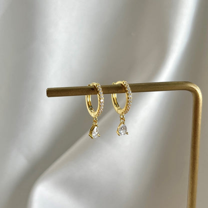 [Okajuri Jewelry]Luxurious Geometric Drop Earrings