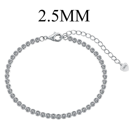 [Okajuri Jewelry]Dazzling Sparkling Round Cut Daily Bracelet