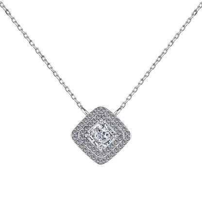 [Okajuri Jewelry]Sparkling Asscher Cut Necklace