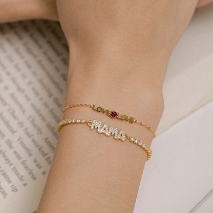 [Okajuri Jewelry]Romantic Heart Shape Lover Bracelet