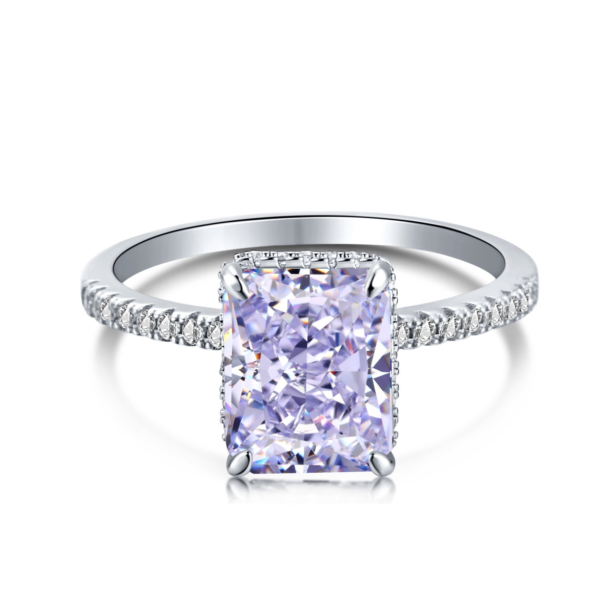 [Okajuri Jewelry]4.0 Carat Luxurious Engagement Ring