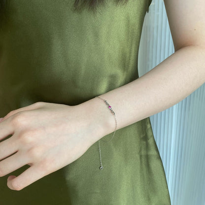 [Okajuri Jewelry]Romantic Heart Shape Lover Bracelet