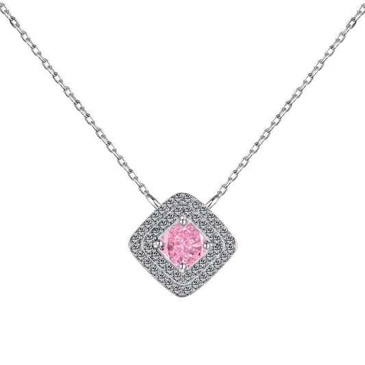 [Okajuri Jewelry]Sparkling Asscher Cut Necklace