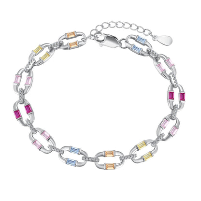 [Okajuri Jewelry]Dazzling Colorful Daily Bracelet