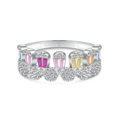 [Okajuri Jewelry]Gorgeous Radiant Cut Daily Ring
