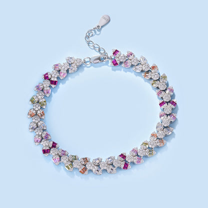 [Okajuri Jewelry]Dainty Exquisite Flower Shape Daily Bracelet