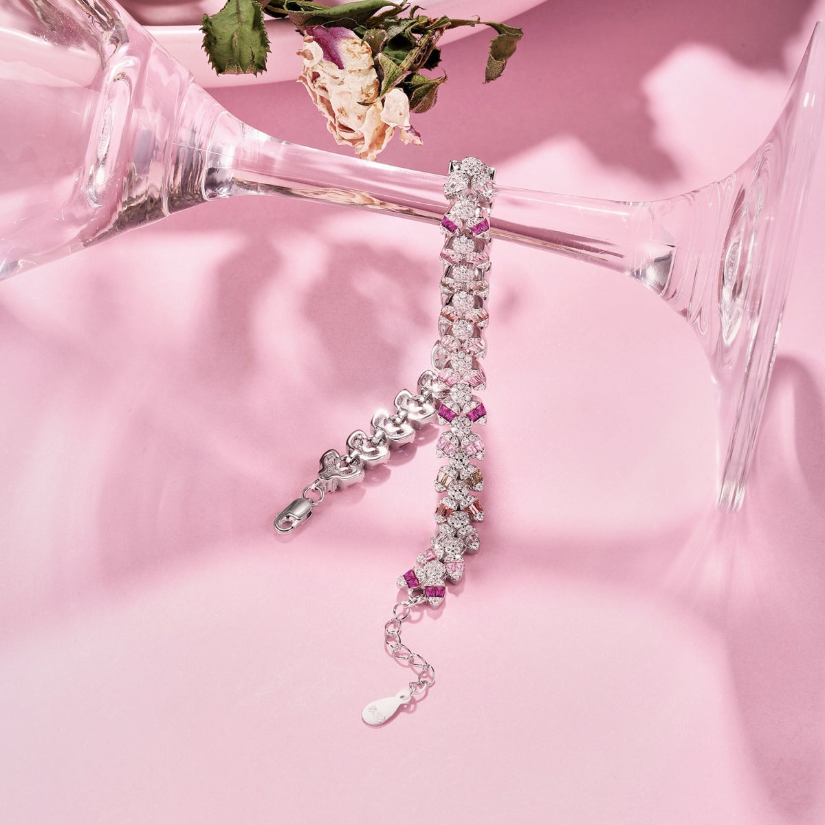 [Okajuri Jewelry]Dainty Exquisite Flower Shape Daily Bracelet
