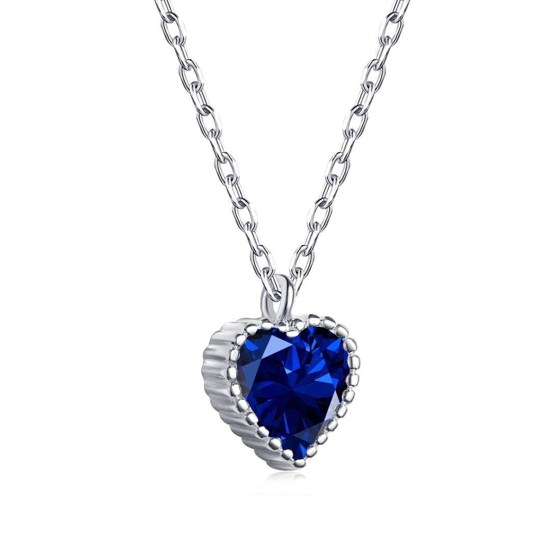 [Okajuri Jewelry]Ornate Heart Shape Necklace
