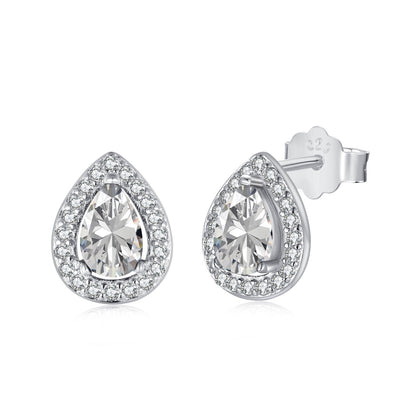 [Okajuri Jewelry]Luxurious Water Drop Shape Earrings