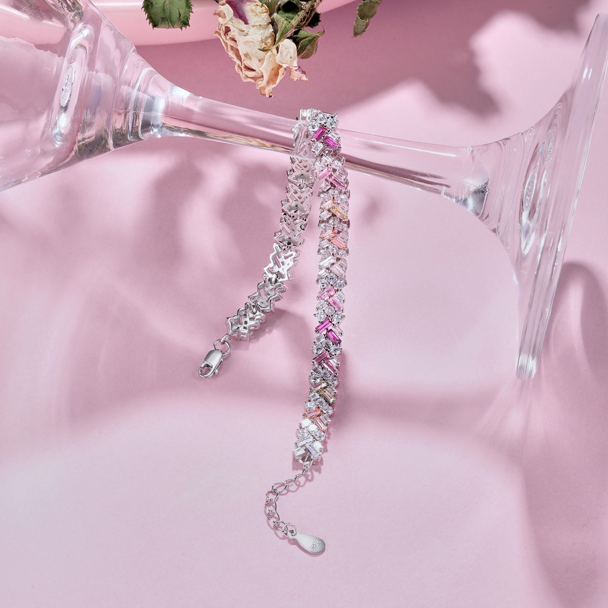 [Okajuri Jewelry]Dazzling Unique Multi Shape Daily Bracelet