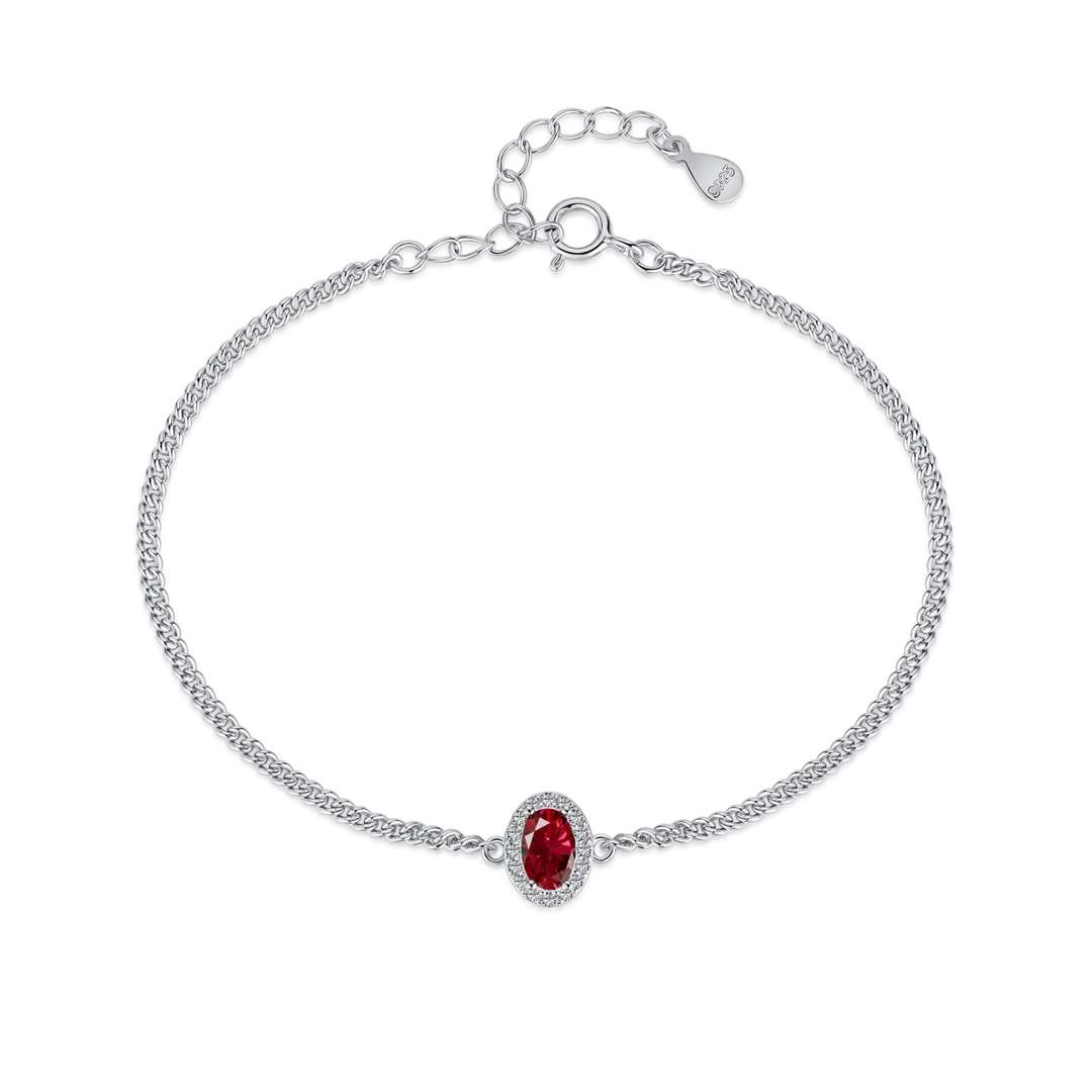 [Okajuri Jewelry]Exquisite Oval Shape Bracelet