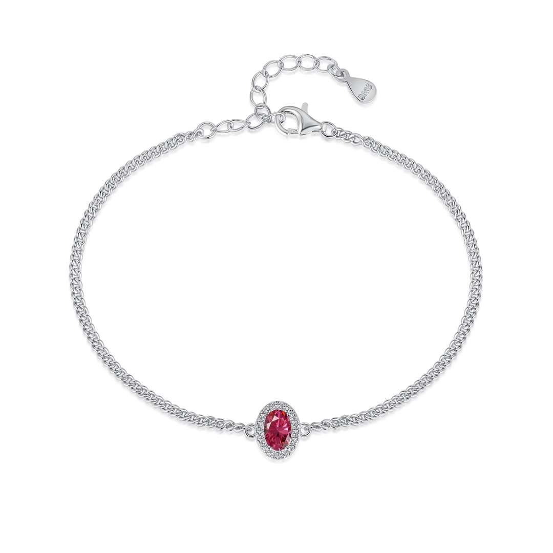 [Okajuri Jewelry]Exquisite Oval Shape Bracelet