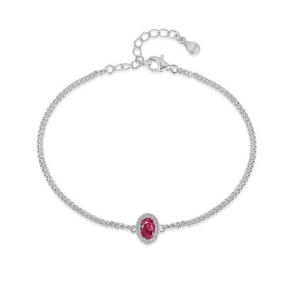 [Okajuri Jewelry]Exquisite Oval Shape Bracelet