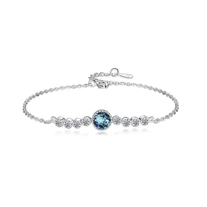 [Okajuri Jewelry]Luxurious Heart Of The Ocean Bracelet