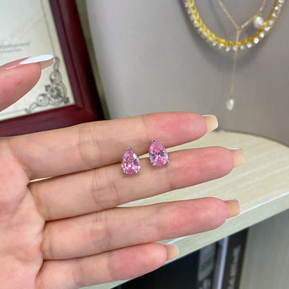 [Okajuri Jewelry]Ornate Water Drop Shape Earrings