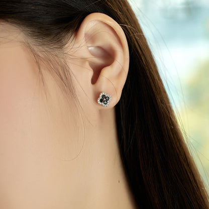 [Okajuri Jewelry]Four-Leaf Clover Flower Shaped Earrings