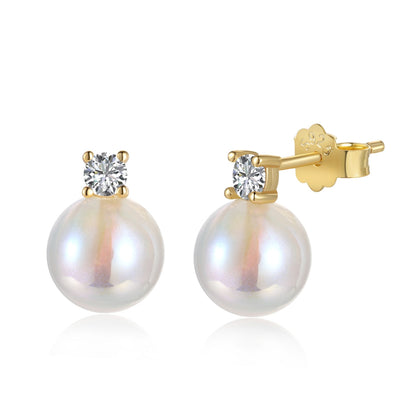 [Okajuri Jewelry]Symphony Mermaid Pearl Earrings