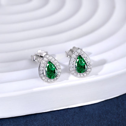 [Okajuri Jewelry]Luxurious Water Drop Shape Earrings