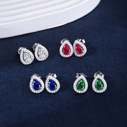 [Okajuri Jewelry]Luxurious Water Drop Shape Earrings