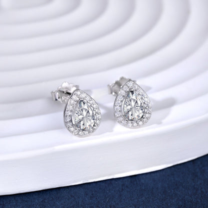 [Okajuri Jewelry]Luxurious Water Drop Shape Earrings