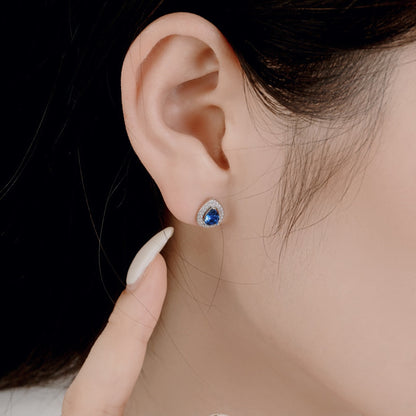 [Okajuri Jewelry]Luxurious Water Drop Shape Earrings