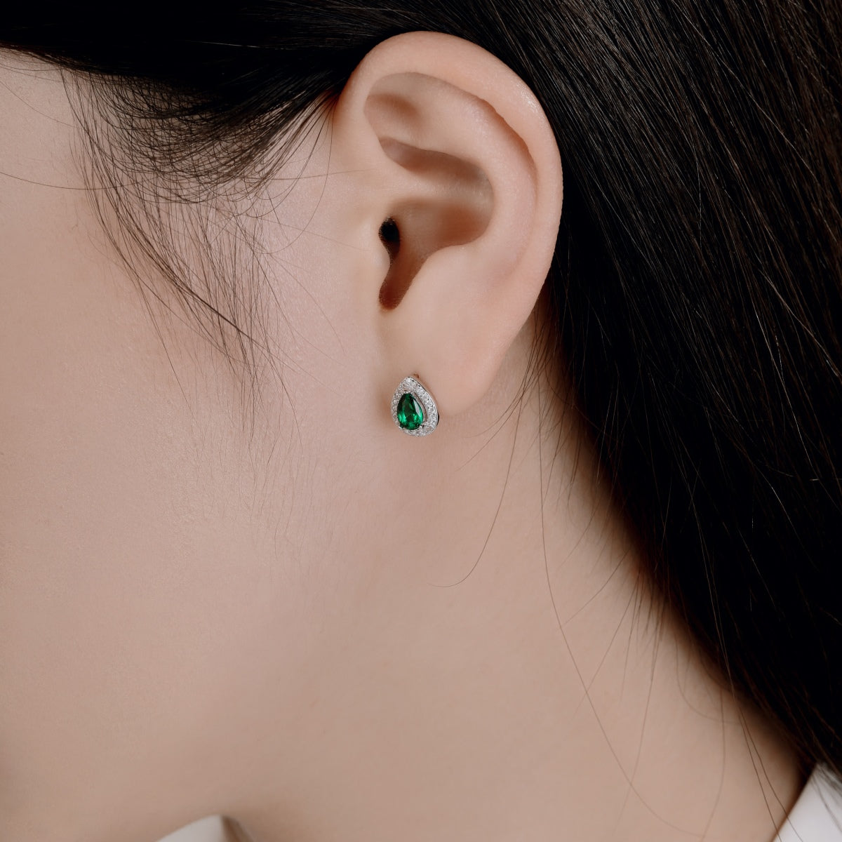 [Okajuri Jewelry]Luxurious Water Drop Shape Earrings