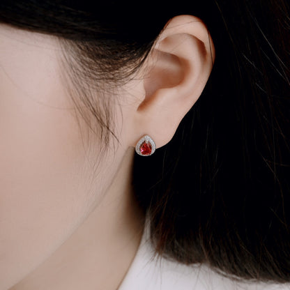 [Okajuri Jewelry]Luxurious Water Drop Shape Earrings