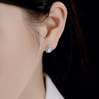[Okajuri Jewelry]Luxurious Water Drop Shape Earrings