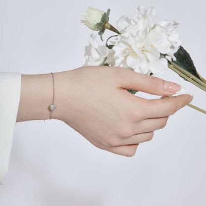 [Okajuri Jewelry]Heart-Shaped Gentle and Versatile Bracelet