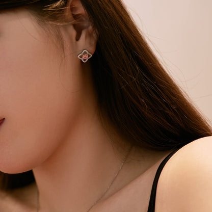 [Okajuri Jewelry]Elegant Star Shape Princess Cut Daily Earrings