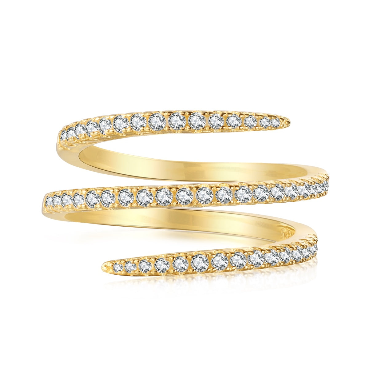 [Okajuri Jewelry]Unique Vibrant Entangle Daily Ring