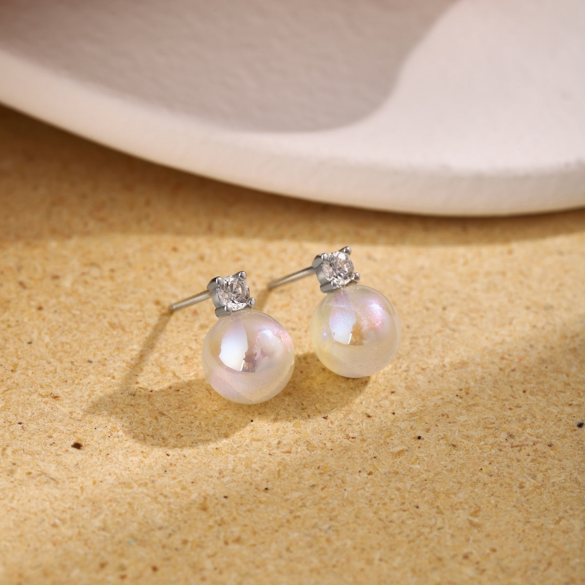 [Okajuri Jewelry]Symphony Mermaid Pearl Earrings