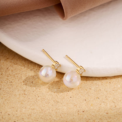 [Okajuri Jewelry]Symphony Mermaid Pearl Earrings