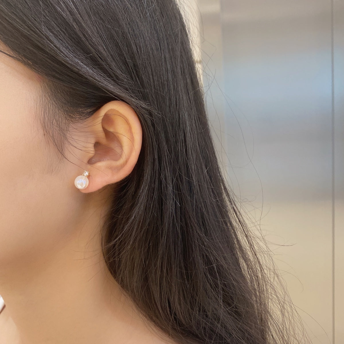 [Okajuri Jewelry]Symphony Mermaid Pearl Earrings