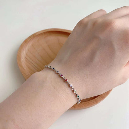 [Okajuri Jewelry]Colorful Bead Array Bracelet