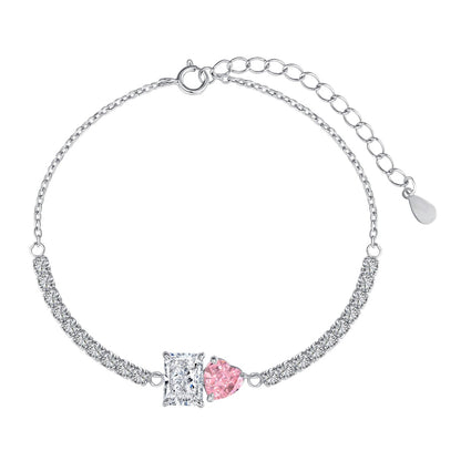[Okajuri Jewelry]Dazzling Unique Multi Shape Lover Bracelet