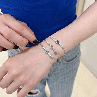 [Okajuri Jewelry]Luxurious Heart Of The Ocean Bracelet