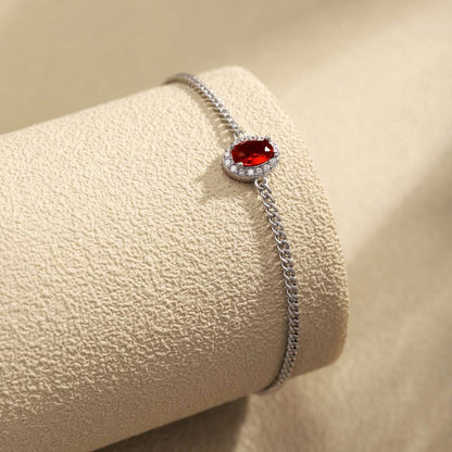 [Okajuri Jewelry]Exquisite Oval Shape Bracelet
